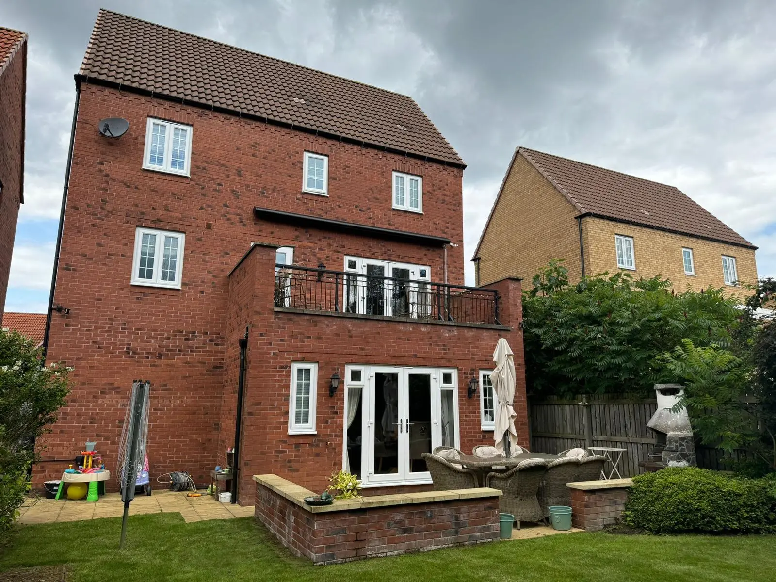 Residential Balcony Awning Installation in London - Enhances Outdoor Living Space